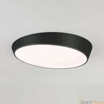 Потолочный светодиодный светильник Eurosvet Visual 90114/1 черный