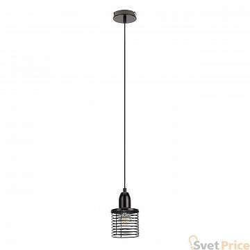 Подвесной светильник ЭРА Loft PL5 BK