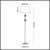 Торшер Odeon Light Raul 4190/1F страна Италия Торшер Odeon Light Raul 4190/1F