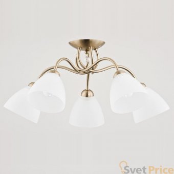 Потолочная люстра Alfa Amarillo Patyna 23755