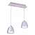 Подвесная люстра IDLamp Mirella 394/2-LEDWhite
