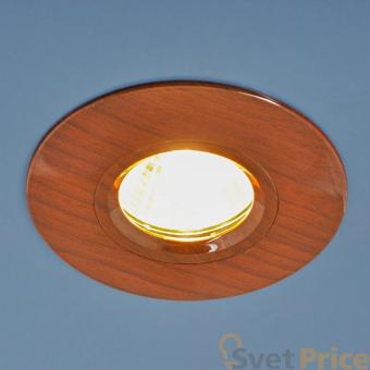 Встраиваемый светильник Elektrostandard 108 MR16 VNG венге 4690389081842
