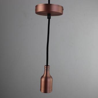 Ретро патрон с подвесом E27 Медный Sun Lumen 056-625