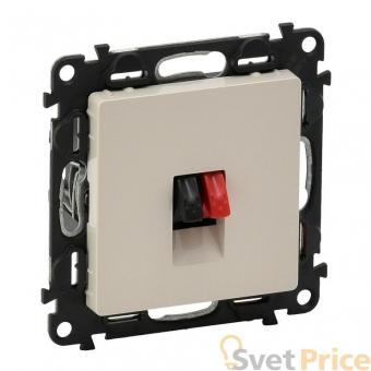 Акустическая розетка Legrand Valena Life слоновая кость 753572