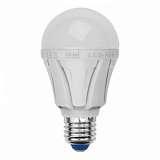 Лампа светодиодная (UL-00001525) E27 10W 4000K груша матовая LED-A60 10W/NW/E27/FR PLP01WH