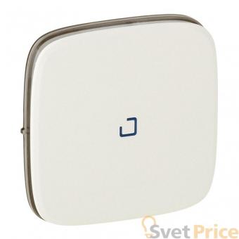 Лицевая панель Legrand Valena Allure выключателя одноклавишного с подсветкой жемчуг 755089