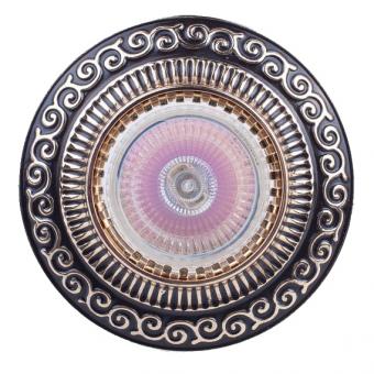 Встраиваемый светильник Donolux N1583-French gold+Brown copper