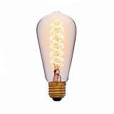 Лампа накаливания E27 60W колба прозрачная 052-252