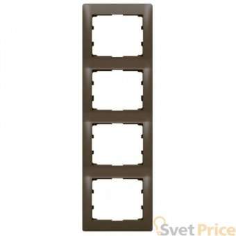 Рамка 4-постовая Legrand Galea Life темная бронза 771208
