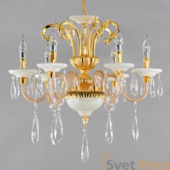 Потолочная люстра Elvan E1831007-6 SG-P WT