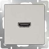 Розетка HDMI слоновая кость WL03-60-11 4690389097508
