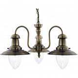 Подвесная люстра Arte Lamp Fisherman A5518LM-3AB