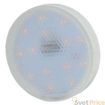Лампа светодиодная ЭРА GX53 12W 4000K прозрачная LED GX-12W-840-GX53