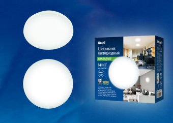 Потолочный светодиодный светильник (UL-00003365) Uniel ULI-B311 14W/NW/26 Ronda