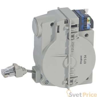 Розетка компьютерная RJ45 Legrand Celiane 6 кат UTP с вытяжным шнуром 067354