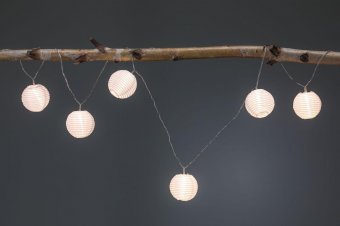 Уличный подвесной светодиодный светильник Paulmann Lampion Chain 94166