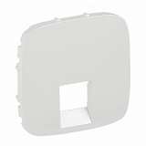 Лицевая панель Legrand Valena Allure розетки телефонной RJ-11/Ethernet RJ-45 жемчуг 755419
