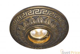 Встраиваемый светильник Arte Lamp Antic A5072PL-1BG