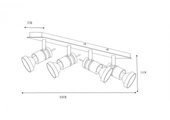 Светодиодный спот Lucide Twinny Led 17990/20/12