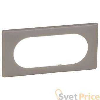 Рамка 4/5-модульная Legrand Celiane грэй перкаль 066725