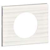 Рамка 1-постовая Legrand Celiane Corian белый рельеф 069011