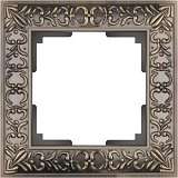 Рамка Antik на 1 пост бронза WL07-Frame-01 4690389054358