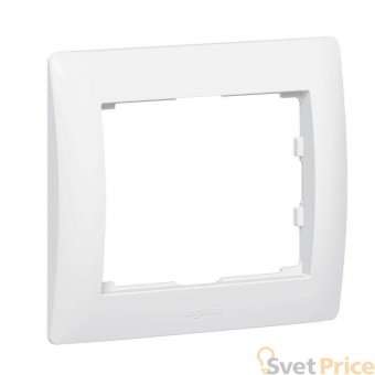 Рамка 1-постовая Legrand Galea Life белая 771001