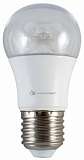Лампа светодиодная диммируемая E14 7,5W 2700K груша прозрачная LC-P45CL-D-7.5/E14/827 L236