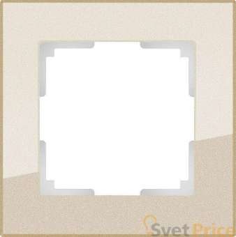 Рамка Favorit на 1 пост шампань WL01-Frame-01 4690389122941
