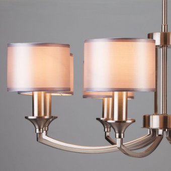 Подвесная люстра Eurosvet Diana 60067/8 сатин-никель