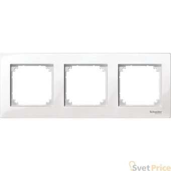 Рамка 3-постовая Schneider Electric Merten System M MTN515319