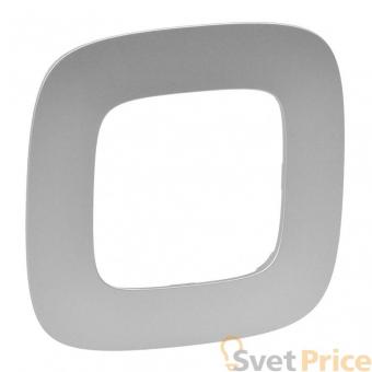 Рамка 1-постовая Legrand Valena Allure Алюминий 754391