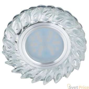 Встраиваемый светильник Fametto Luciole DLS-L128 GU5.3 Chrome/Clear