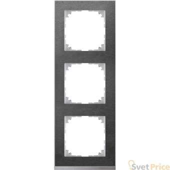 Рамка 3-постовая Schneider Electric Merten System M MTN4030-3669