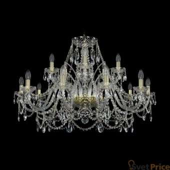 Подвесная люстра Bohemia Ivele 1411/10+5/360/G