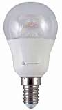 Лампа светодиодная E14 7,5W 4000K груша прозрачная LC-P45CL-7.5/E14/840 L209