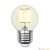 Лампа светодиодная филаментная (UL-00002203) Uniel E27 6W 3000K прозрачная LED-G45-6W/WW/E27/CL GLA01TR