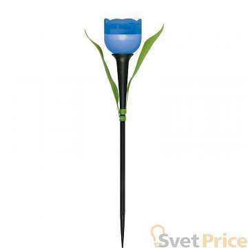 Светильник на солнечных батареях (UL-00004279) Uniel Promo USL-C-454/PT305 Blue Tulip
