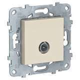 Розетка TV одиночная Schneider Electric Unica New NU546244