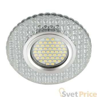 Встраиваемый светильник Fametto Luciole DLS-L143 Gu5.3 Glassy/Clear