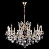 Подвесная люстра Crystal Lux Hollywood SP12 Gold