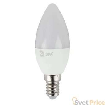 Лампа светодиодная ЭРА E14 11W 4000K матовая LED B35-11W-840-E14