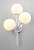 Бра Crystal Lux MEDEA AP3 WHITE