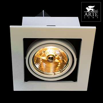 Встраиваемый светильник Arte Lamp Technika A5930PL-1WH