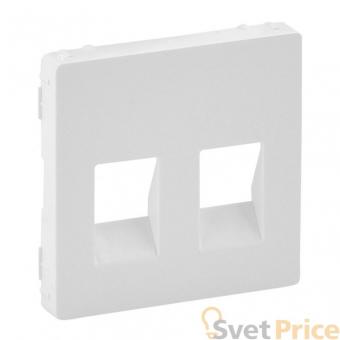 Лицевая панель Legrand Valena Life аудиорозетки белая 755370