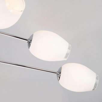 Потолочная люстра Eurosvet Tulip 30135 хром