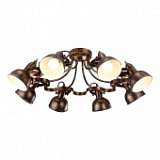 Потолочная люстра Arte Lamp Martin A5216PL-8BR