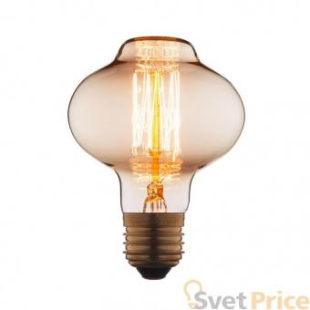 Лампа накаливания E27 40W груша прозрачная 8540-SC