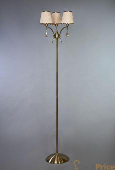 Торшер Brizzi Alora MA 01625F/003 Bronze Cream