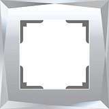 Рамка Diamant на 1 пост зеркальный WL08-Frame-01 4690389143816